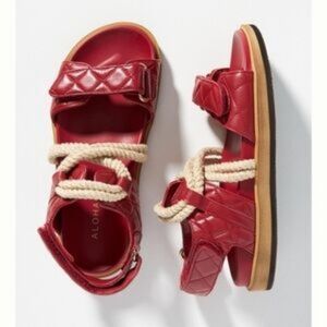 Brand New Aloha Red Sandals